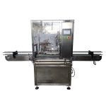 Macchina tappatrice automatica per barattoli di crema con alimentatore vibratore per tappi