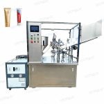 Macchina automatica per riempimento e sigillatura di tubi di crema e lozione con refrigeratore d'acqua