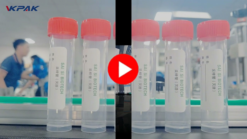 Etichettatrice automatica orizzontale per adesivi