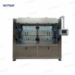 Macchina di riempimento automatica lineare per bottiglie di vetro schiumoso liquido