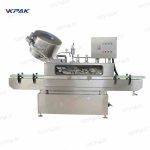 Macchina tappatrice sottovuoto twist-off per barattoli di vetro Attrezzatura tappatrice a vapore