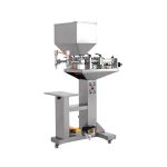 Macchina riempitrice semiautomatica per salsa al peperoncino con ugelli doppi