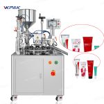 Macchina sigillatrice ad ultrasuoni semiautomatica per riempimento tubi laminati in plastica