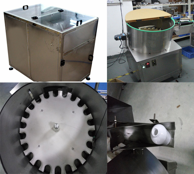 attrezzatura per riordinare bottiglie per linea di riempimento.jpg