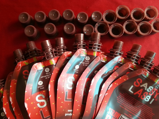 yogurt probiotico alla fragola completamente naturale dal gusto sensazionale