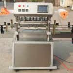 Macchina automatica per sigillare i barattoli di snack a tre teste