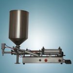 Macchina riempitrice di miele e burro di arachidi ad alta viscosità con tramoggia pressurizzata