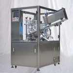 Macchina per il riempimento e la sigillatura di tubi a doppia camera per crema cosmetica e lozione