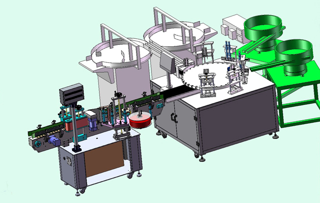 Schema completo per il riempitivo di oli essenziali