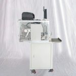 Etichettatrice pieghevole semiautomatica per cavi e fili con stampa e applicazione di etichette