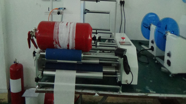 attrezzature per etichettatura di prodotti antincendio.